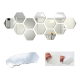 thumbnail image 1 of Pack 12 Espejos Adhesivos En Acrilico Hexagonal Decorativo, 1 of 3