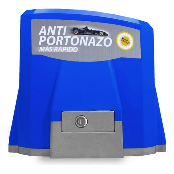 Kit De Motor Gran Veloti 1200kg Antiportonazo Speed 2control Frecuencia 220v Tamaño Del Engranaje 50 azul