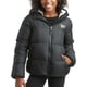 thumbnail image 1 of Chaqueta de invierno Reebok para niñas Puffer Heavyweight, talla 7-8, negra, 1 of 7