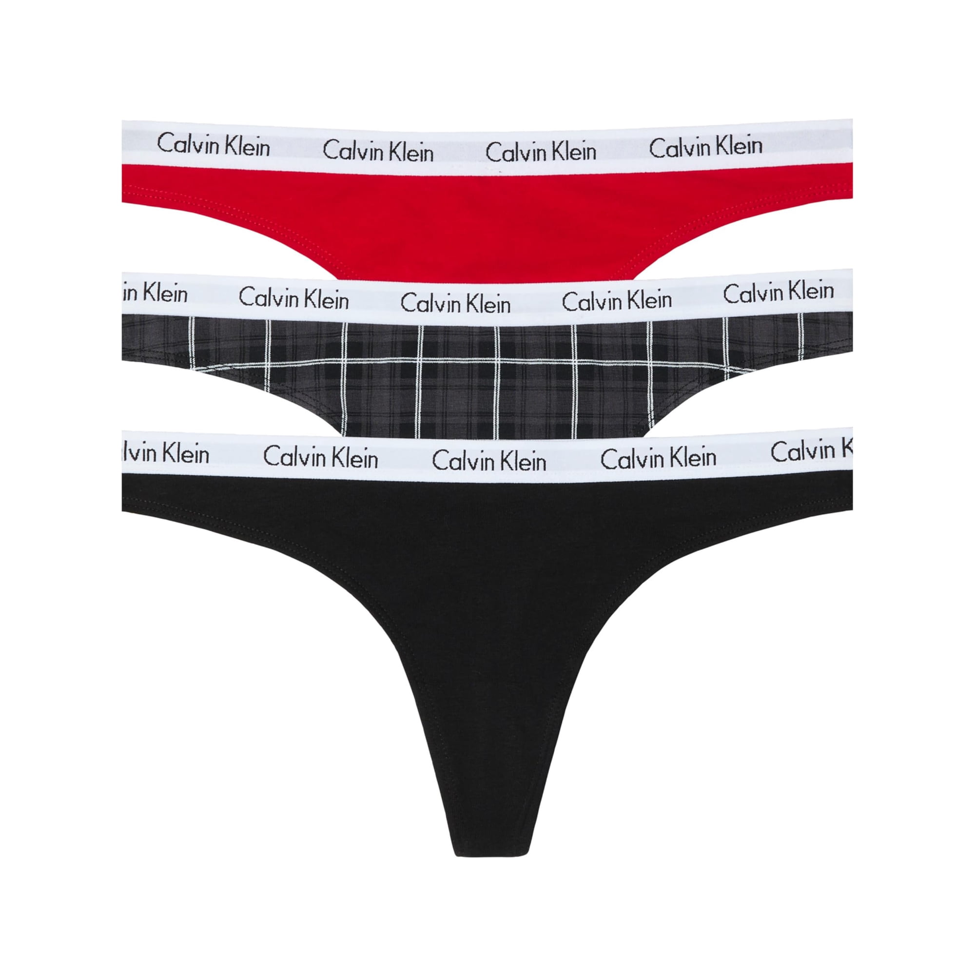Pack De 3 Bragas De Algodón Con Logotipo De Carrusel De Calvin Klein