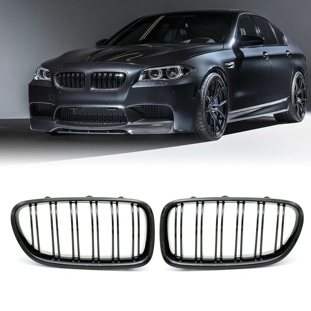 Parrilla frontal tipo riñón para BMW Serie 5 F10 F11 520i 523i 528i 530i 550i 2009-2018