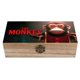 thumbnail image 1 of El Mono Caja Organizadora de Madera Rústica - Caja Decorativa Multifuncional para Escritorio, Hogar, Oficina, Joyas y Manualidades, 1 of 6