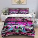 thumbnail image 1 of Trendy Collage Theme Printed Bedding Set Polyester Durable and Wrinkle-resistant Skin-friendly and Colorfast, 1 of 1