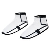 Ioensy - Cubrezapatos Peluqueria Protectora Transparente Ajustable Para Corte O Tinte S