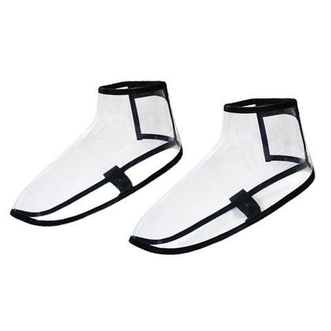 Ioensy - Cubrezapatos Peluqueria Protectora Transparente Ajustable Para Corte O Tinte S