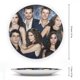 thumbnail image 2 of Tree Hill Plato decorativo de porcelana fina (bone china), plato decorativo de cerámica para hogar, oficina, soporte de pared, platos decorativos para dormitorio - 6 pulgadas (15 cm), 2 of 6