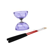 Magideal - Juguete De Malabarismo Interactivo Con Diábolo Y Palos De Diábolo, Juego De Diábolo Chino De Triple Rodamiento Para Principiantes, Escenario De Jardín