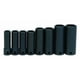 thumbnail image 1 of Juego de vasos Williams de 8 piezas, cabezal de 3/8" de impacto, negro, 1 of 1