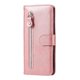 thumbnail image 5 of Funda tipo cartera para Samsung Galaxy A05 con bolsillo con cremallera y ranuras para tarjetas – Función de soporte Rosa, 5 of 6