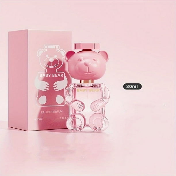 Eau De Toilette Spray For Women, Refreshing And Lasting Floral Fruity Notes, Cute Bear Shaped Perfume For Dating, Party, Ideal Gift For Her