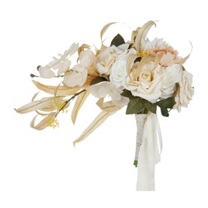 Magideal - Ramo De Novia Para Boda, Ramo De Novia, Centro De Mesa Con Flores Para La Mano De La Novia, Flores De Dama De Honor Para El Hogar, Día De San Valentín
