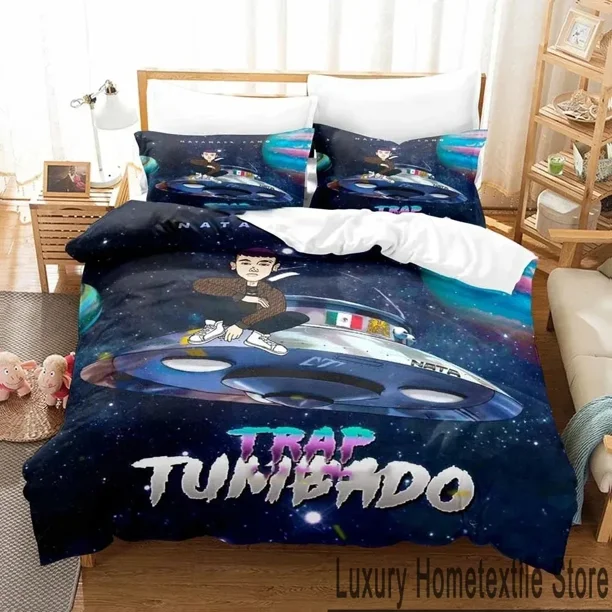 3D Print Natanael Cano Rapper Bedding Set Duvet Cover Bed Set Quilt Cover Pillowcase Comforter king Queen Size Boys Adult