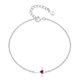 thumbnail image 1 of Pulsera HESHPAWS S925 Sterling Silver Cross Ajustable Azul, 1 of 2