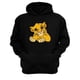 thumbnail image 1 of POLERON CANGURO EL REY DE LA SELVA Negro Talla XS Unisex, 1 of 3