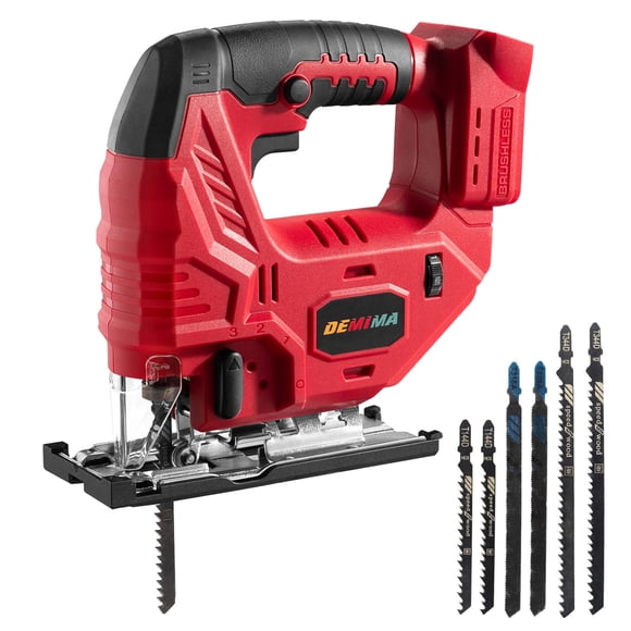 Sierra caladora inalámbrica DEMIMA M18 800 W 7 velocidades 3200 RPM con hoja