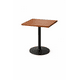 thumbnail image 1 of Mesa Café o Restaurant 70×70 MDF con Base Metálica Estilo Moderno, 1 of 5