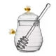 thumbnail image 4 of Contenedor De Almacenamiento De Miel Con Cucharón Y Tapa Honey Pot Para Jarabe De Oficina En Casa, 4 of 5