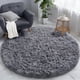 thumbnail image 1 of Alfombra Redonda PAGISOFE 122 cm Gris Esponjosa para Dormitorio Infantil, 1 of 9