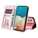 thumbnail image 5 of Funda tipo cartera FOXDOCK para Samsung Galaxy A53 5G , diseño girasol en relieve, cuero PU, cierre magnético, soporte y tarjetero, 5 of 5