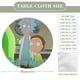 thumbnail image 2 of Mantel Redondo Ajustado Desmarcar Rick And Morty 150cm, 2 of 6
