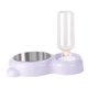 thumbnail image 1 of Dispensador Automático Del Cuenco Del Agua Del Alimento Del Gato Del Perro Del Alimentador Automático Del Animal Doméstico Púrpura, 1 of 5