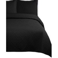 Genérico - Cubrecama Quilt Unicolor Verano Dos Plazas Ligero E6