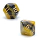 thumbnail image 4 of Set de dados Gate Keeper Games Sui Generis Poly Electric Bumble Bee, 4 of 6