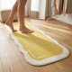 thumbnail image 5 of REGALWOVEN Alfombra de Cocina Boho, Pasillo Antideslizante Lavable a Máquina para Pasillo al Lado de la Cama, Suave Alfombra de Piso de Lana Sintética Amarilla 47" x 16", 5 of 5
