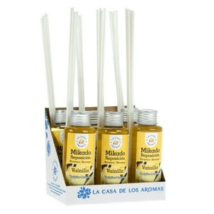 La Casa De Los Aromas - Pack 6 Ambientador Mikado Vainilla 100Ml