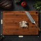 thumbnail image 2 of Hiware Wood Cutting Boards for Kitchen, Heavy Duty Bamboo Cutting Board, 2 of 3
