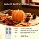thumbnail image 2 of Vela LED de Calabaza Recargable JMTONE 300 h con Control Remoto, 2 of 8