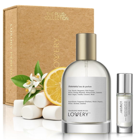 Perfume LOVERY Amoura Marshmallow & Floral Eau de Parfum, 100 ml