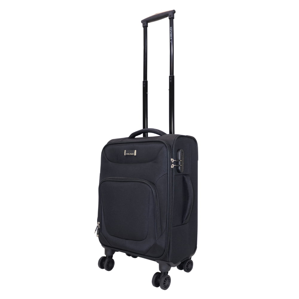 Maleta Cabina Blanda Tela Madrid S Negro Head