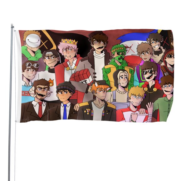 aphmu cat (3) Bandera impresa con temática, regalo perfecto para fanáticos, amigos y familiares, y adecuada para actividades al aire libre e interiores, decoraciones de fiesta.120cm×180cm
