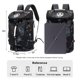 thumbnail image 3 of Mochila JYColofex ligera e impermeable con compartimento para zapatos, 3 of 9