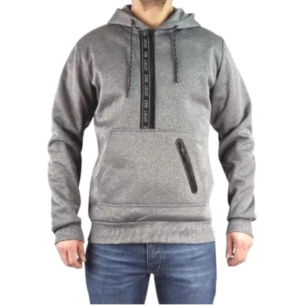 Poleron Algodón Hombre Invierno Forro Polar 014