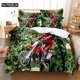 thumbnail image 1 of Forest motorcycle Bedding 3-piece Digital PrintingPlain Weave Craft For North America And Europe Bedding Set, 1 of 5