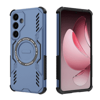 Funda Foxdock Para Samsung Galaxy S25 Plus , Magnética, Resistente A Golpes, Con Soporte, Unisex, Carga Inalámbrica