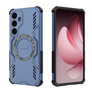 Funda Foxdock Para Samsung Galaxy S25 Plus , Magnética, Resistente A Golpes, Con Soporte, Unisex, Carga Inalámbrica