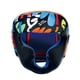 thumbnail image 4 of Casco De Boxeo Protector De Cabeza Cuero Sintético Suave Para Lucha Libre Juvenil Negro M, 4 of 5