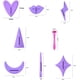 thumbnail image 4 of Maquinilla recortadora de bikini para mujer - Plantilla para afeitar bikini - Maquinilla para vello púbico - Herramientas especiales para moldear zonas íntimas, 7 piezas/juego, 4 of 6