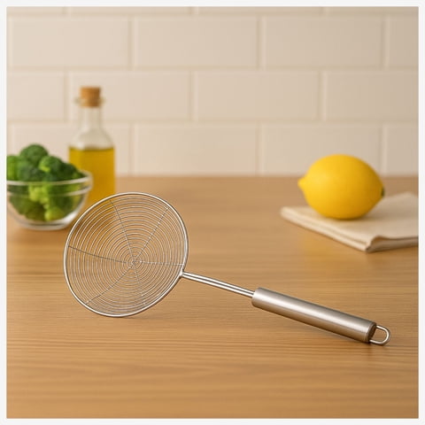 Colador Espumadera Wens Para Freír 14Cm Acero Inoxidable