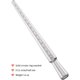 thumbnail image 2 of Meowoo Ring Sizer Mandrel, mandril macizo de aluminio para medir anillos, 2 of 3