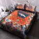 thumbnail image 1 of Denver Broncos Quilt Duvet Cover Set Bed Linen Bedspread Soft Super 3-Piece Bedding Set, 1 of 5