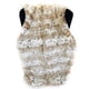 thumbnail image 2 of Manta Plutus Brands Plutus Brands de piel sintética de leopardo de lujo, marrón y beige, 2 of 3