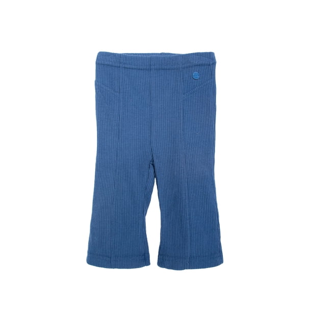 Calza Bebé Niña Flare Cintura Elasticada Azul