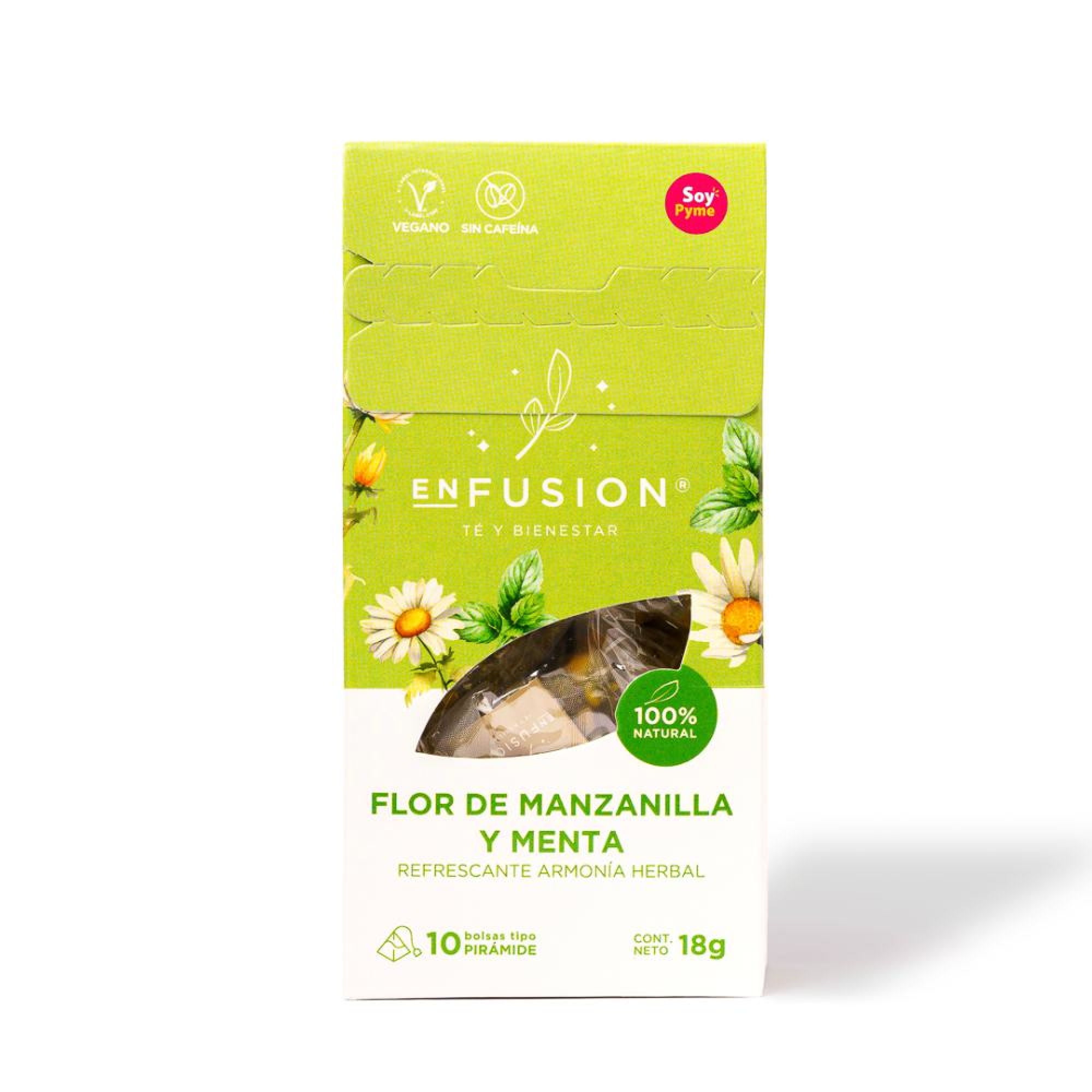 Infusión Manzanilla Y Menta Caja 20 g Enfusion