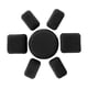 thumbnail image 4 of 7pcs Casco Almohadilla Suave Del Revestimiento Interno de Espuma de Espuma Protectora Anti Colisión de Colisión Al Aire Libre Colchón de Almohadilla P, 4 of 5
