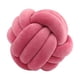 thumbnail image 5 of Nudo Almohada Bola Gruesa Cómoda Almohadas Anudadas Para Sala De Estar Hogar Sofá Rosa Claro Rojo Rojo rosa claro, 5 of 5