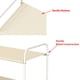 thumbnail image 5 of Closet Storage Simple Houseware, 3 niveles con 2 cajones, color beige, 5 of 8